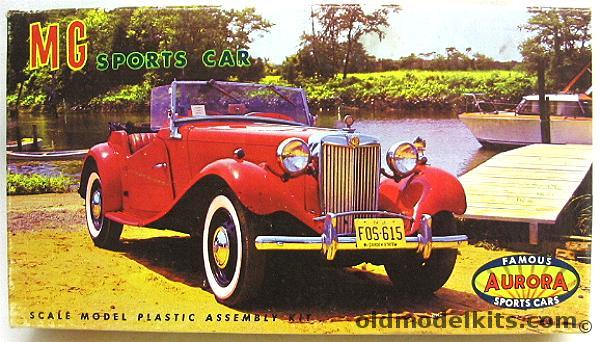 Aurora 1/32 MG Sports Car, 511-49  plastic model kit